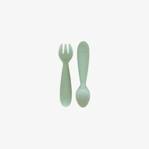 ezpz Mini Utensils Sage