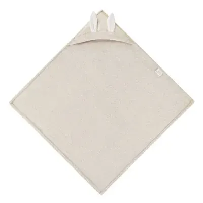 MAYLILY Bamboo Baby Towel Bunny Beige