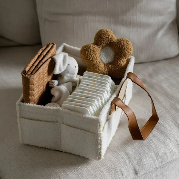 Bunnie Caddie MINI : Teddy White 2