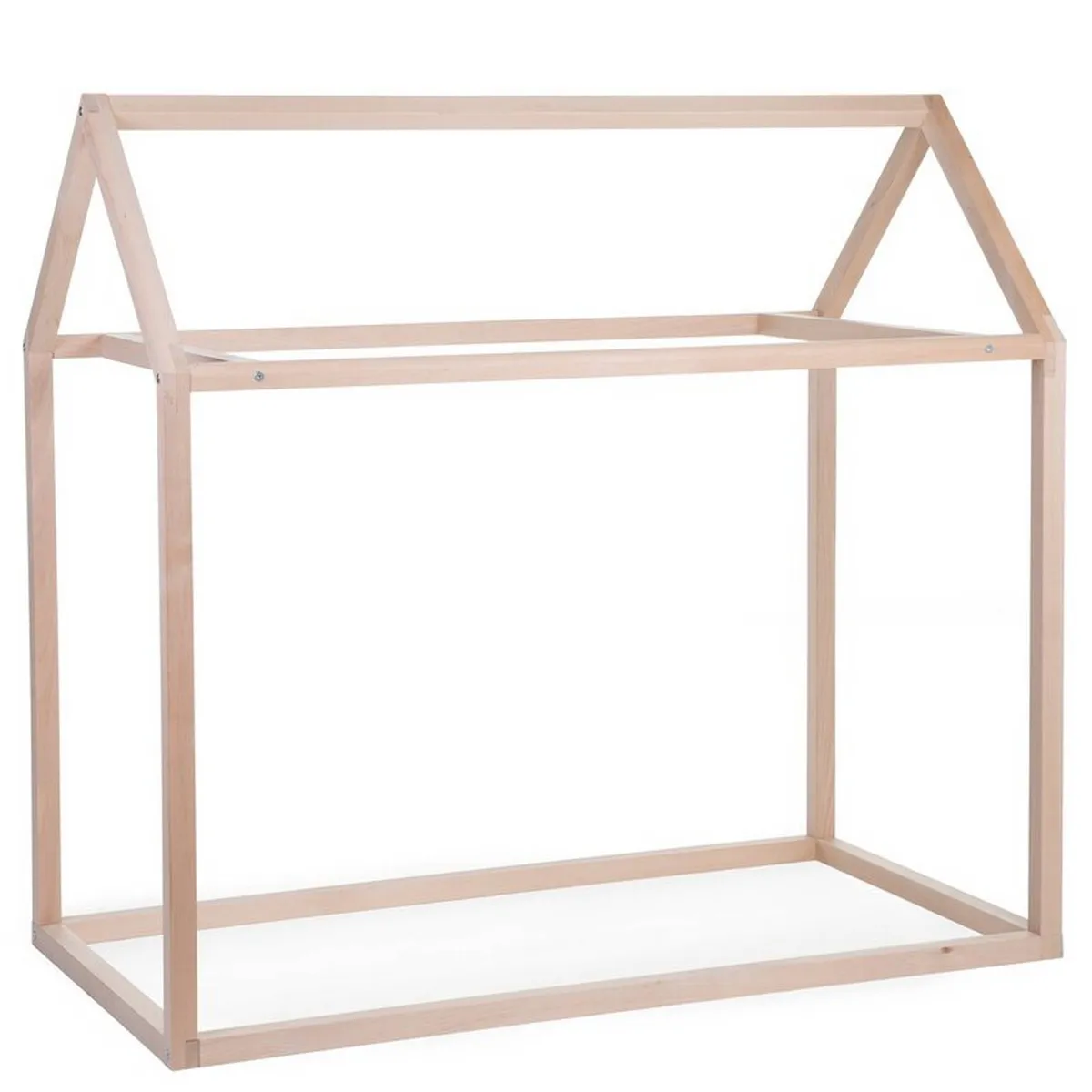 CHILDHOME Bed Frame House (70x140) - Natural CHILDHOME Bed Frame House (70x140) - Natural