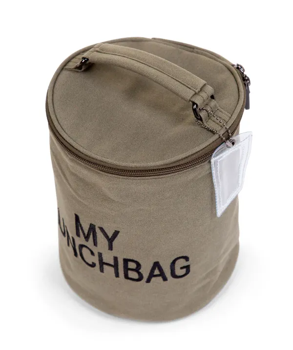 Childhome - My Lunchbag - With Insulation Lining - Canvas Khaki 2