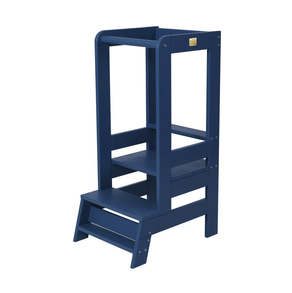 MeowBaby® Wooden Learning Tower with Step Stool (Blue) MeowBaby® Wooden Learning Tower with Step Stool (Blue)