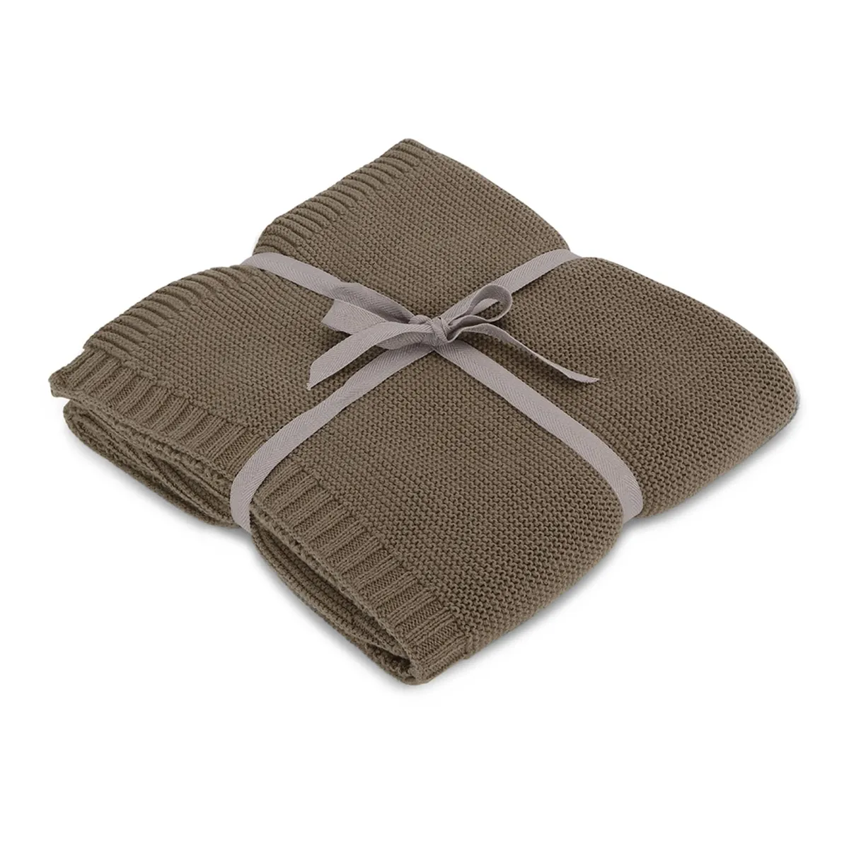 Vanilla Copenhagen Knitted 100% ORGANIC Cotton Blanket - Chocolate (Wood) Vanilla Copenhagen Knitted 100% ORGANIC Cotton Blanket - Chocolate (Wood)
