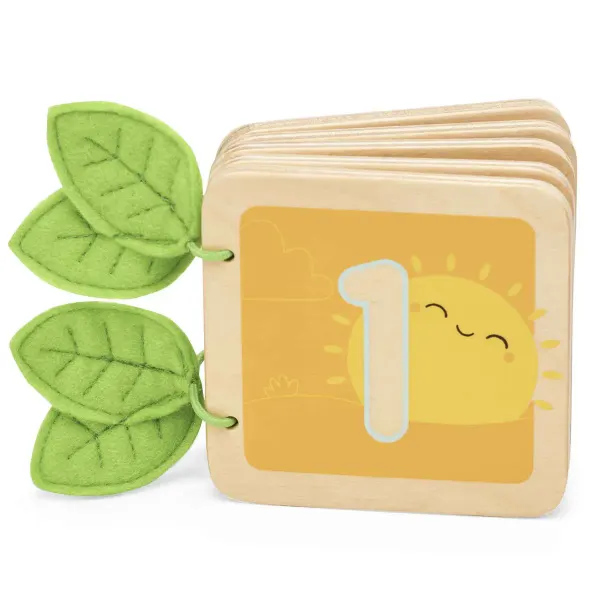 123 Wooden Numbers Block