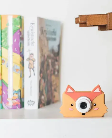 The ZooFamily Zoo Friends - Fox Digital Kids Camera + Extra Sleeve Giraffe 2