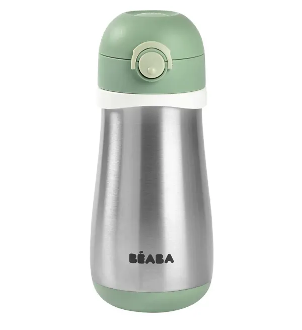 BEABA Stainless Steel Bottle Spout 350ml - Sage Green