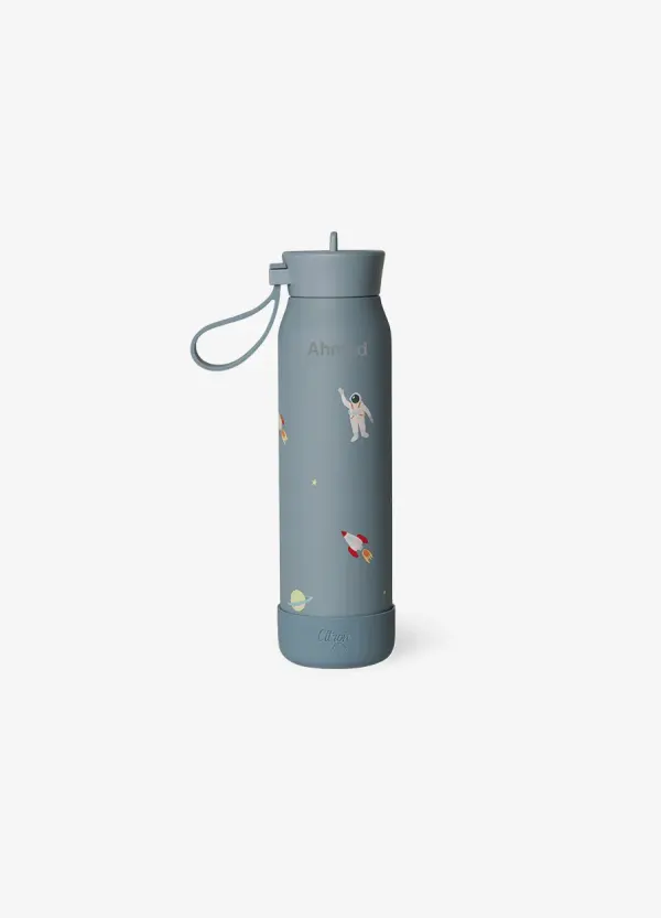 CITRON 500ml Stainless Steel Thermos Bottle - Space Dusty Blue 2
