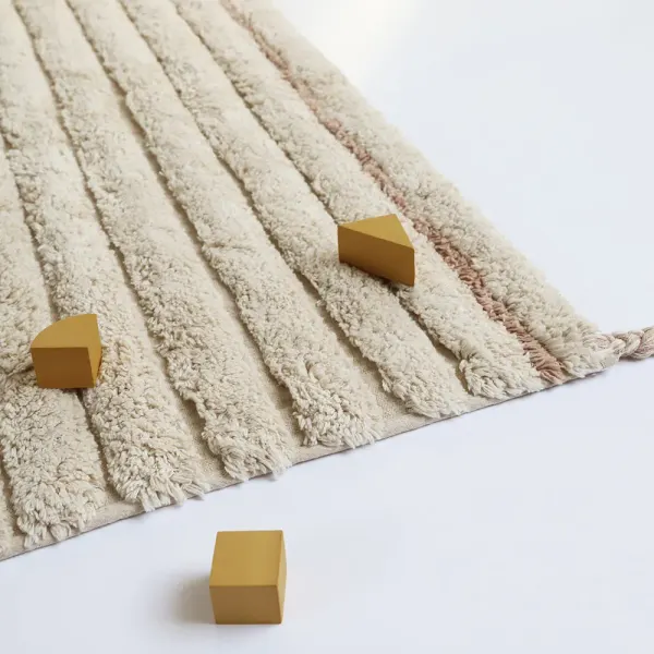 Nattiot DALIA NUDE bohemian children's rug - Machine Washable - 100 x 150cm 2
