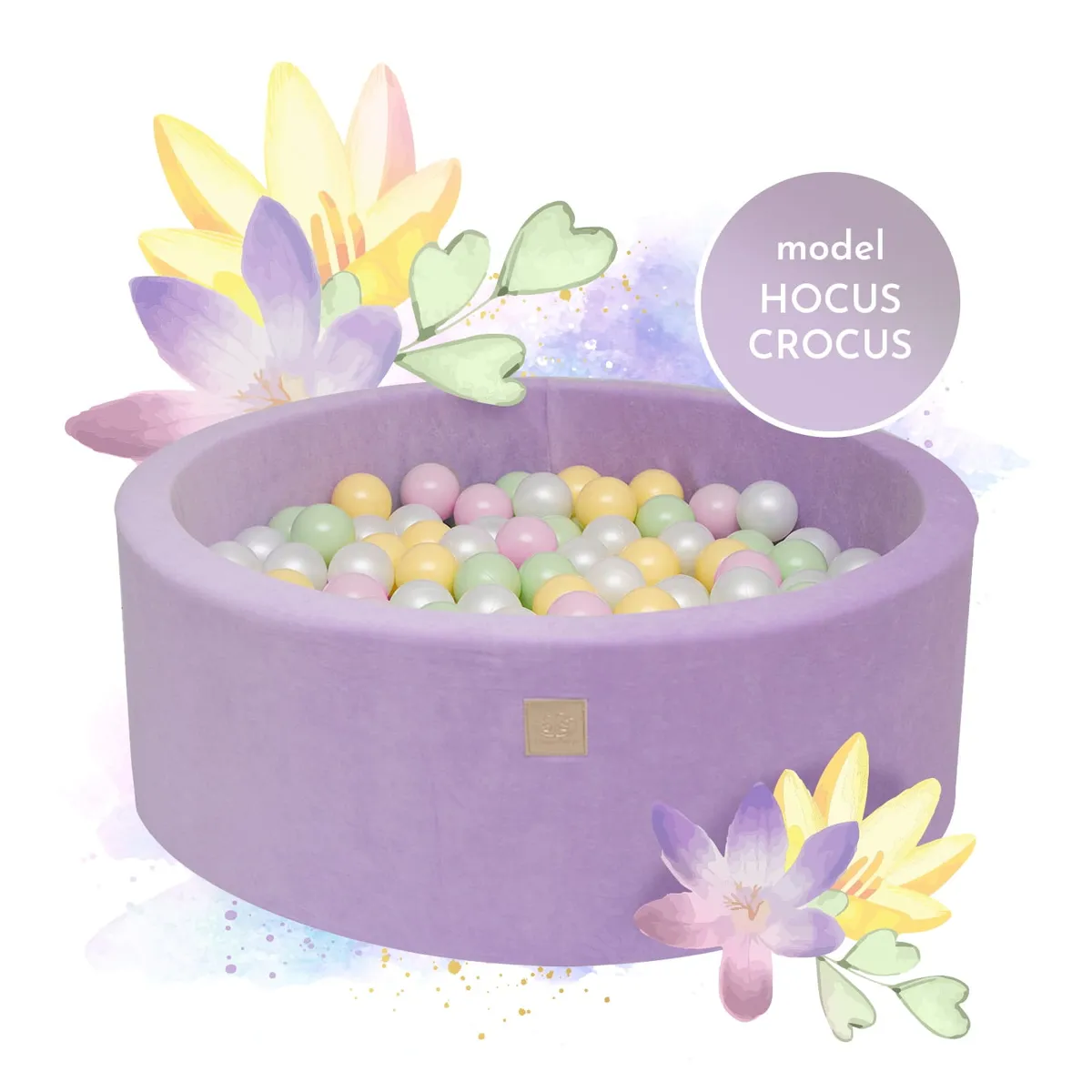 MeowBaby® Hocus Crocus Round Ball Pit + 250 balls MeowBaby® Hocus Crocus Round Ball Pit + 250 balls