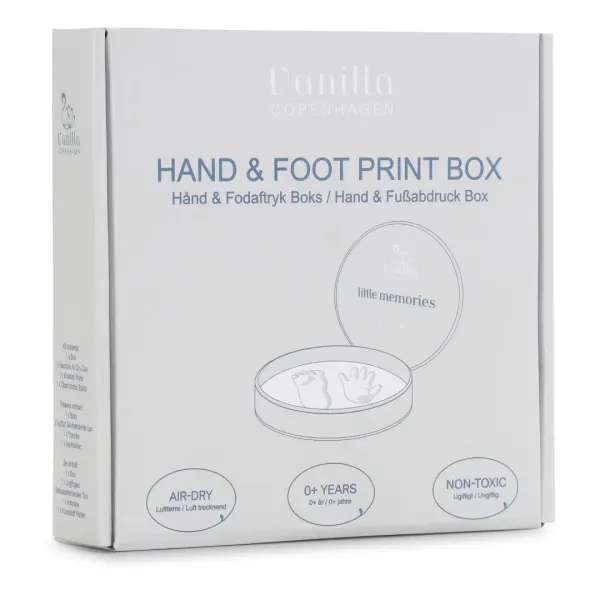 Vanilla Copenhagen - Hand & Footprint Keepsake Box 2