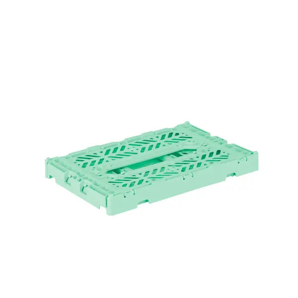 Minibox Foldable Crate Warm Mint - Pack of 2 2