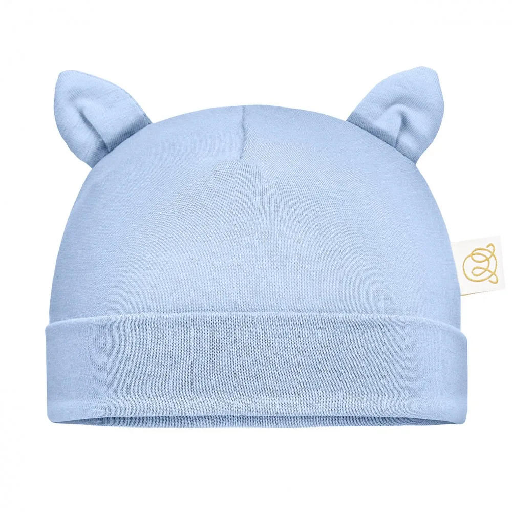 Maylily Bamboo baby hat - light blue -1-6months Maylily Bamboo baby hat - light blue -1-6months