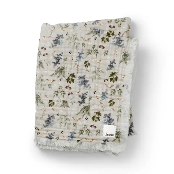 ELODIE - Soft Cotton Blanket - Fairytale Forest