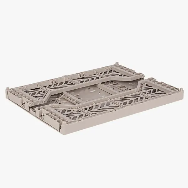 Midibox Foldable Crate Sand - Pack of 2 2