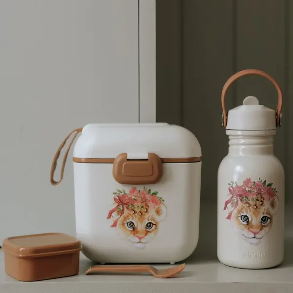 ELODIE - Water Bottle - Rosy Bow Leo 2