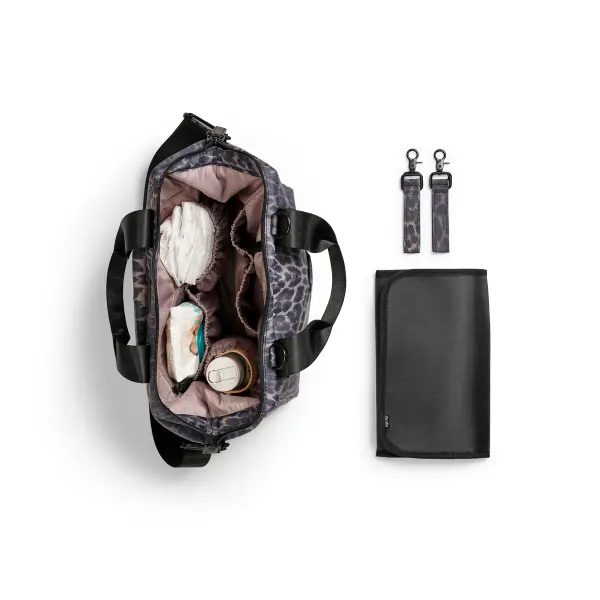 Elodie Changing Bag Wide Frame - Le Leopard 2