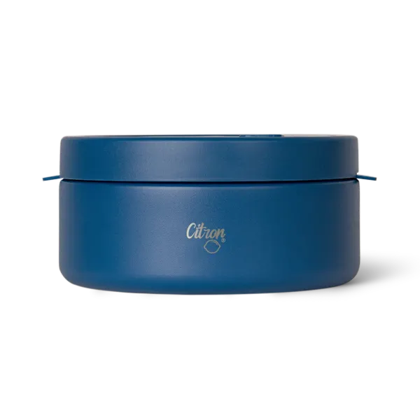 CITRON Insulated Food Jar 400ml with Divider & Safety Lock - Blue