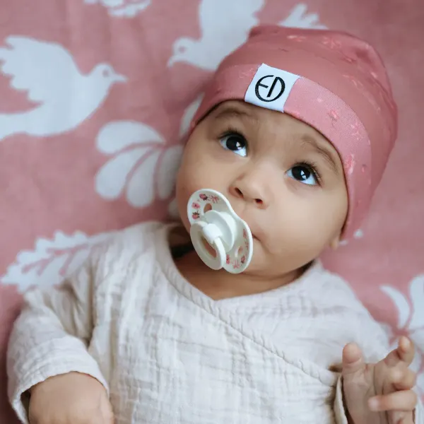 Elodie Binky Bundle Silicone 3+ months - Petit River Rose 2