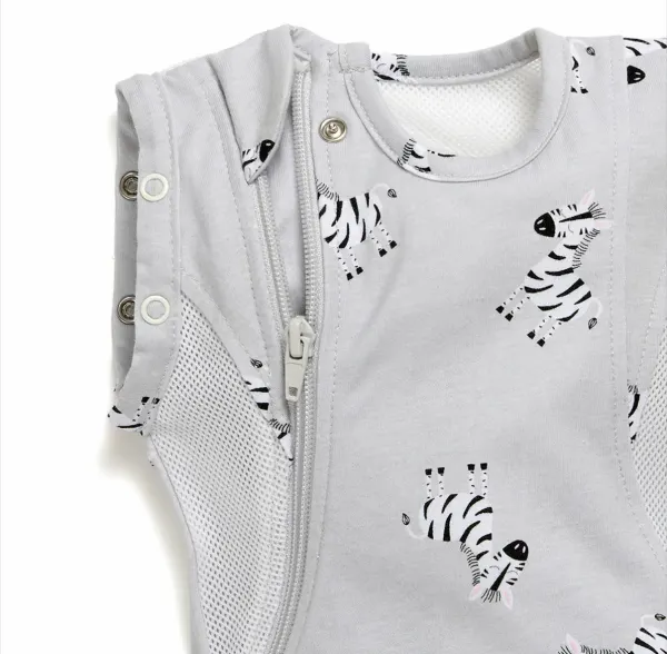 Purflo Swaddle To Sleep Bag 0.5T 0-4months - Zebra 2