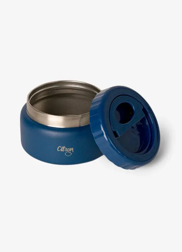CITRON Insulated Food Jar 250ml - Blue Dino 2