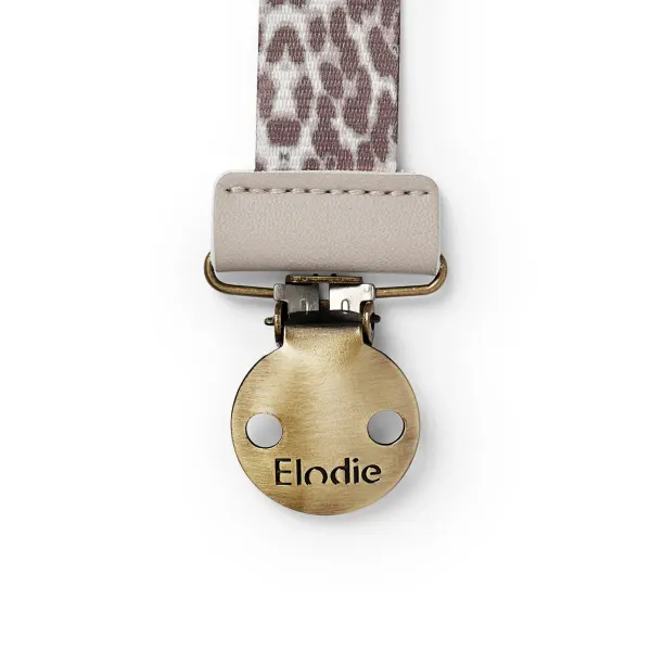 Elodie Pacifier Clip - Le Leopard 2