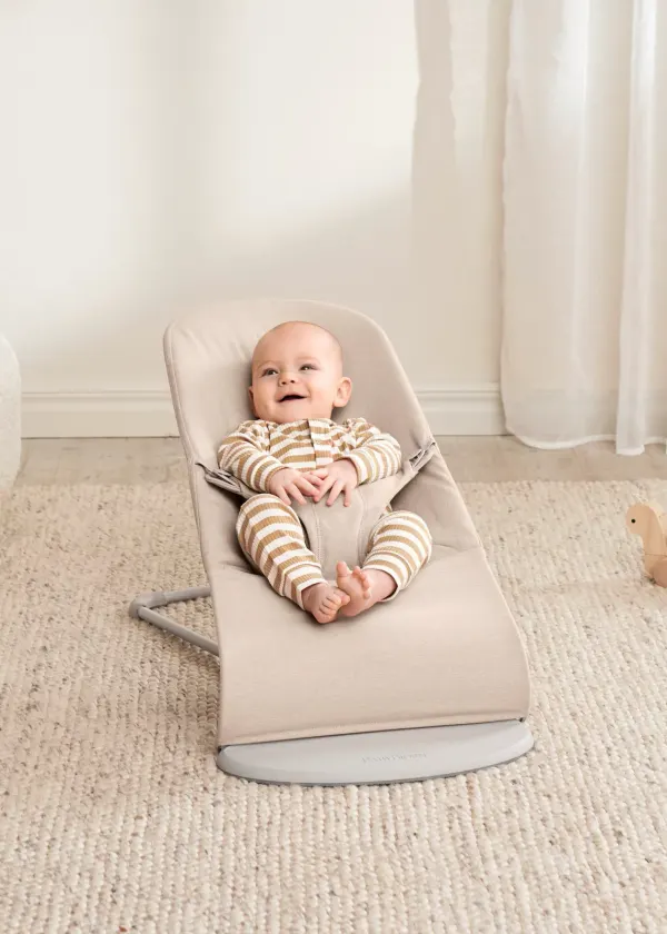Baby Bjorn Bouncer Bliss Woven Light beige 2