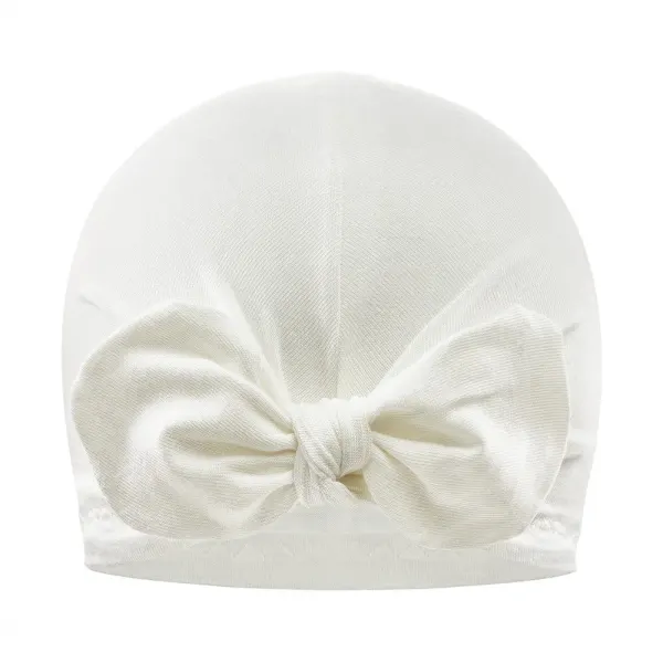 Maylily Bamboo Turban - Cream - 1-6 months