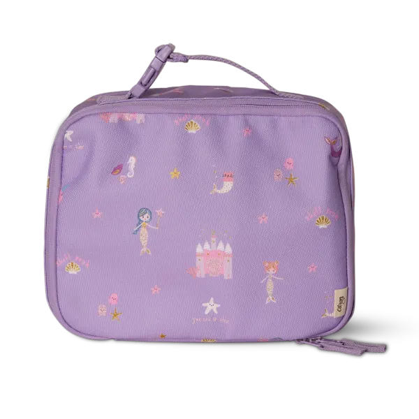 Citron Insulated Square Lunch bag - Mermaid