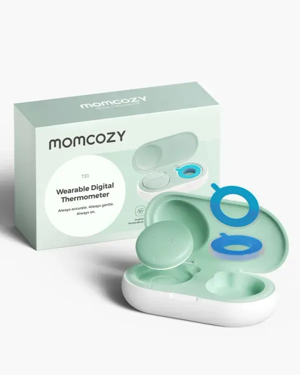 MOMCOZY WEARABLE DIGITAL THERMOMETER MOMCOZY WEARABLE DIGITAL THERMOMETER