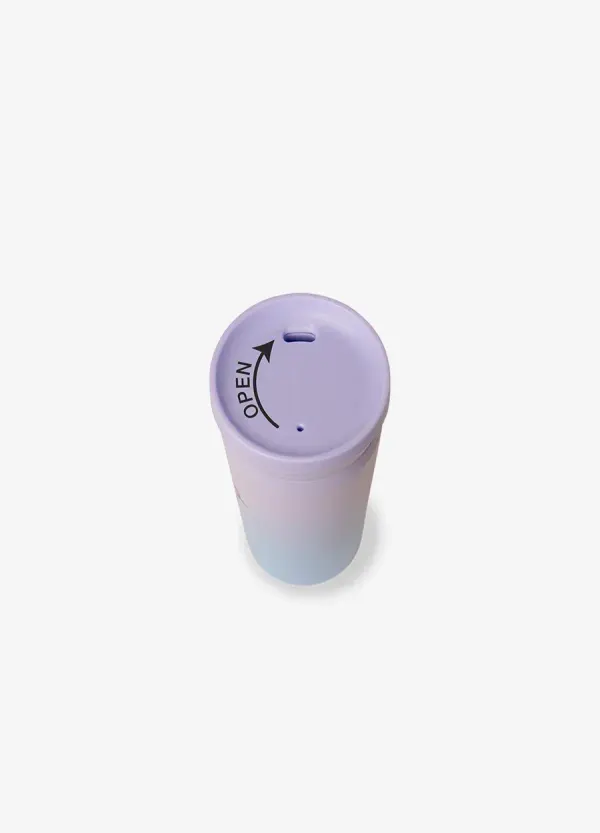 Citron Insulated Coffee Mug 450ml - Glow Up Purple/Blue 2