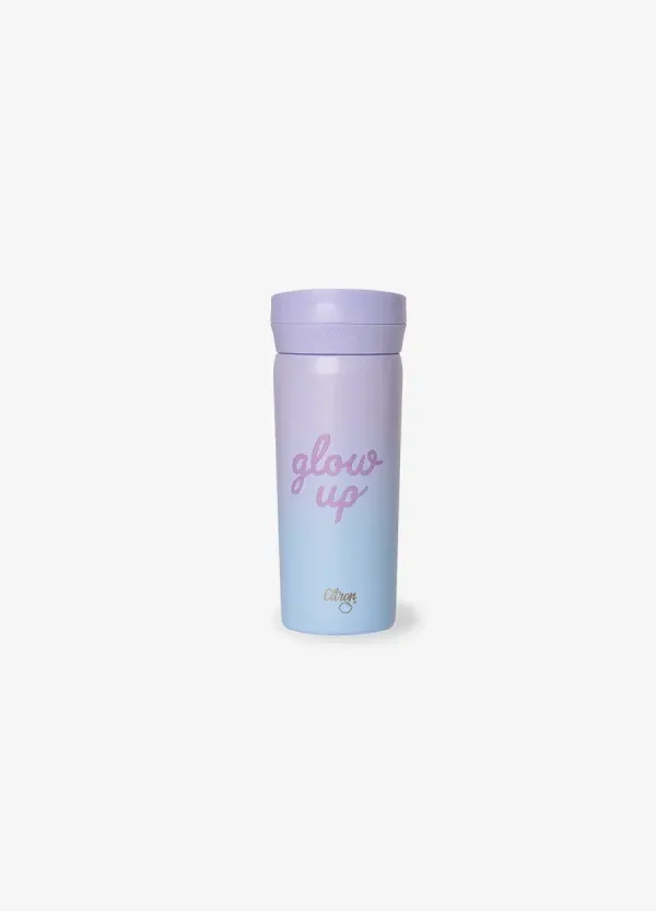 Citron Insulated Coffee Mug 450ml - Glow Up Purple/Blue